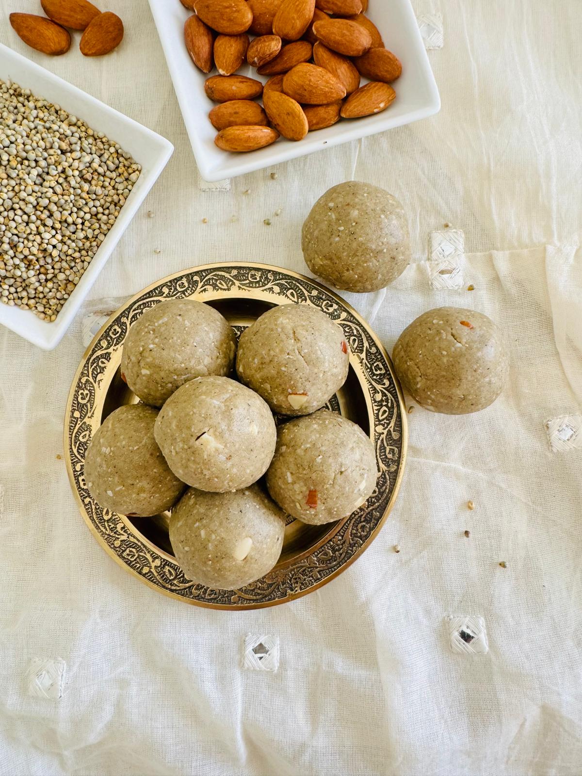 Bajra Ladoo (Pearl Millet Laddo)