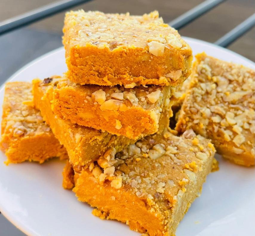 Besan Walnut Barfi