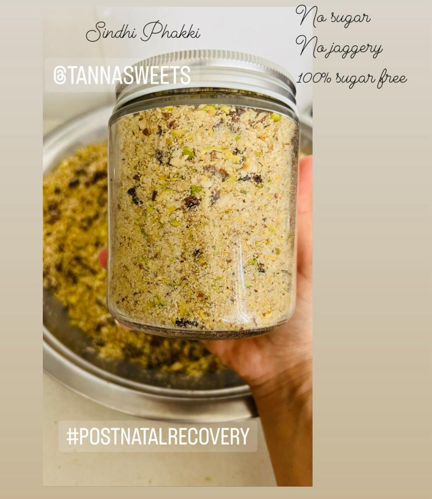 Dry Fruits Phakki (Sindhi Phakki) - No Sugar