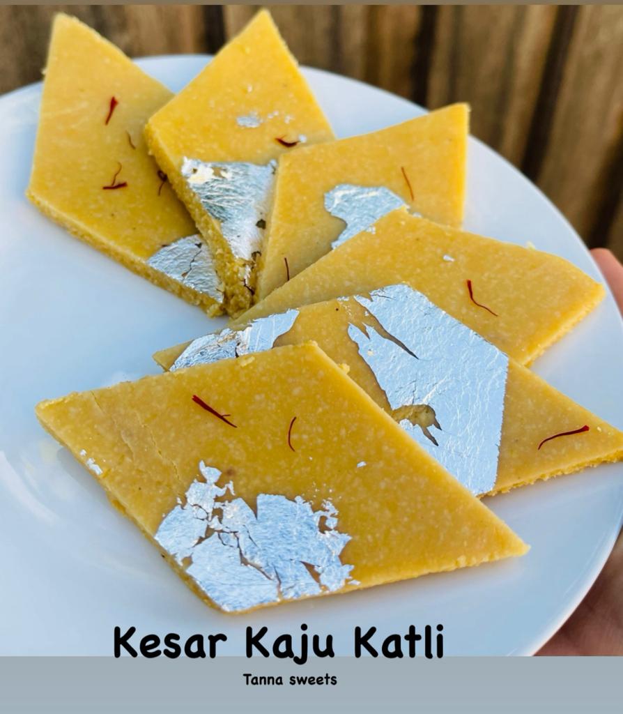 Kesar Kaju Katli