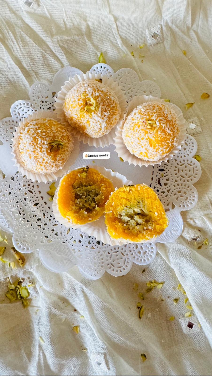 Mango Pistachio Ladoo
