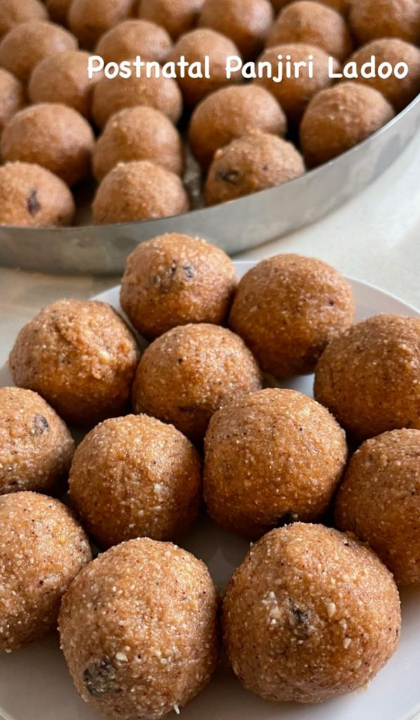 Postnatal Panjeeri Ladoo