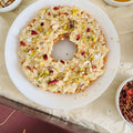 Rich rabdi milk dessert - Ghevar