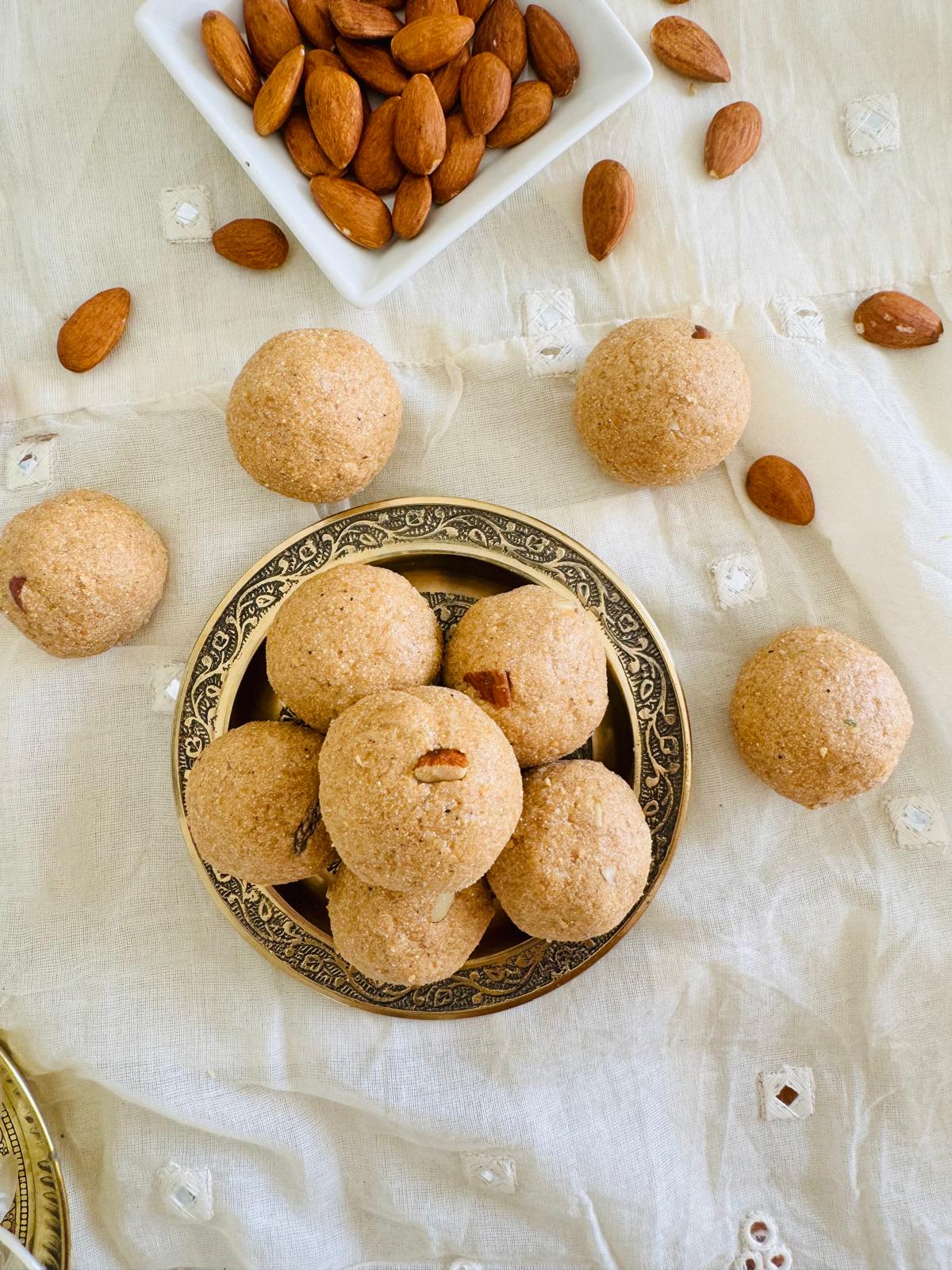 Rajgira Ladoo (Amaranth Millet Laddo)