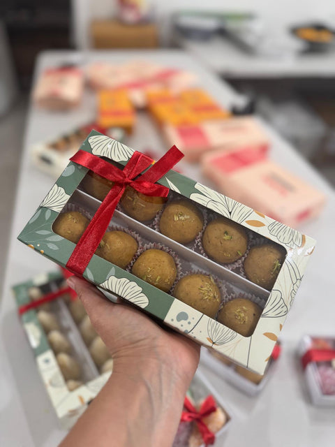 Diwali Special 10 Ladoos Box – Assorted Flavors alternate view 3 of 9 by Tanna Sweets