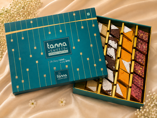 Rakhi Special Assorted Katli Box – A Celebration of Bond & Flavour by Tanna Sweets
