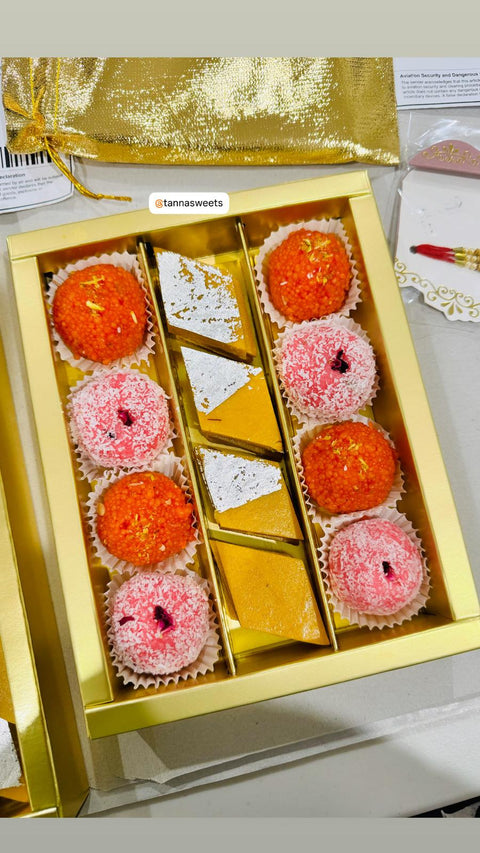 Diwali Special - Assorted Box (500 gm) gift box view 4 of 15 by Tanna Sweets