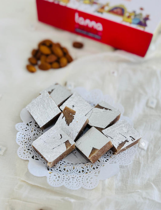 Almond Barfi