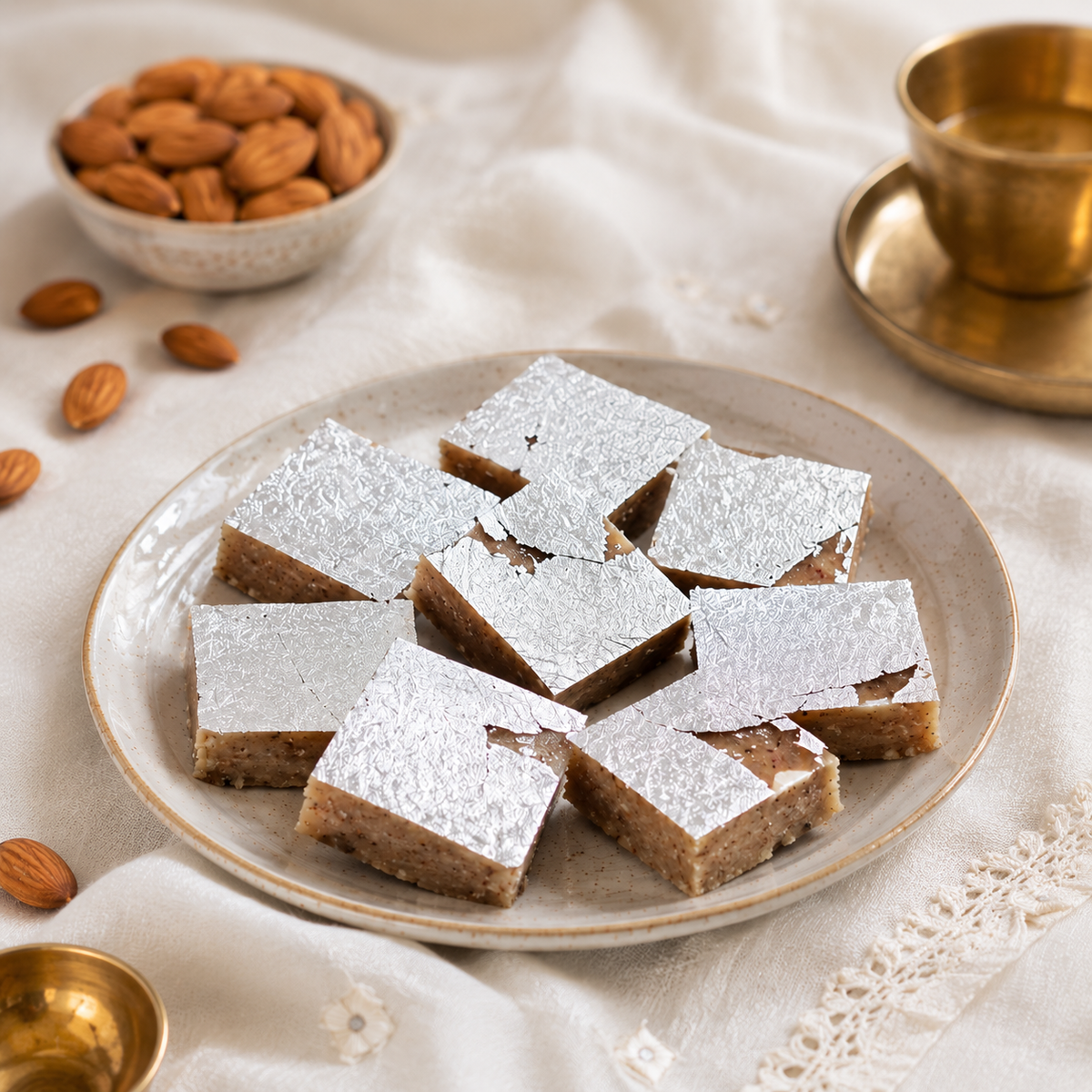 Almond Barfi