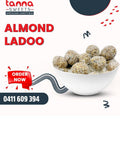 Round Indian sweet ladoos - Almond Ladoo