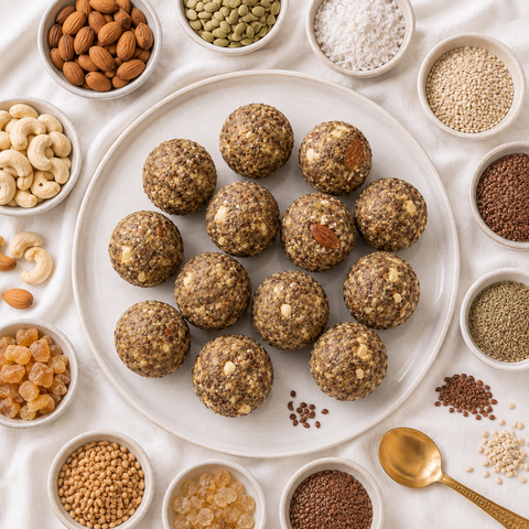 Alsi Pinni Ladoo