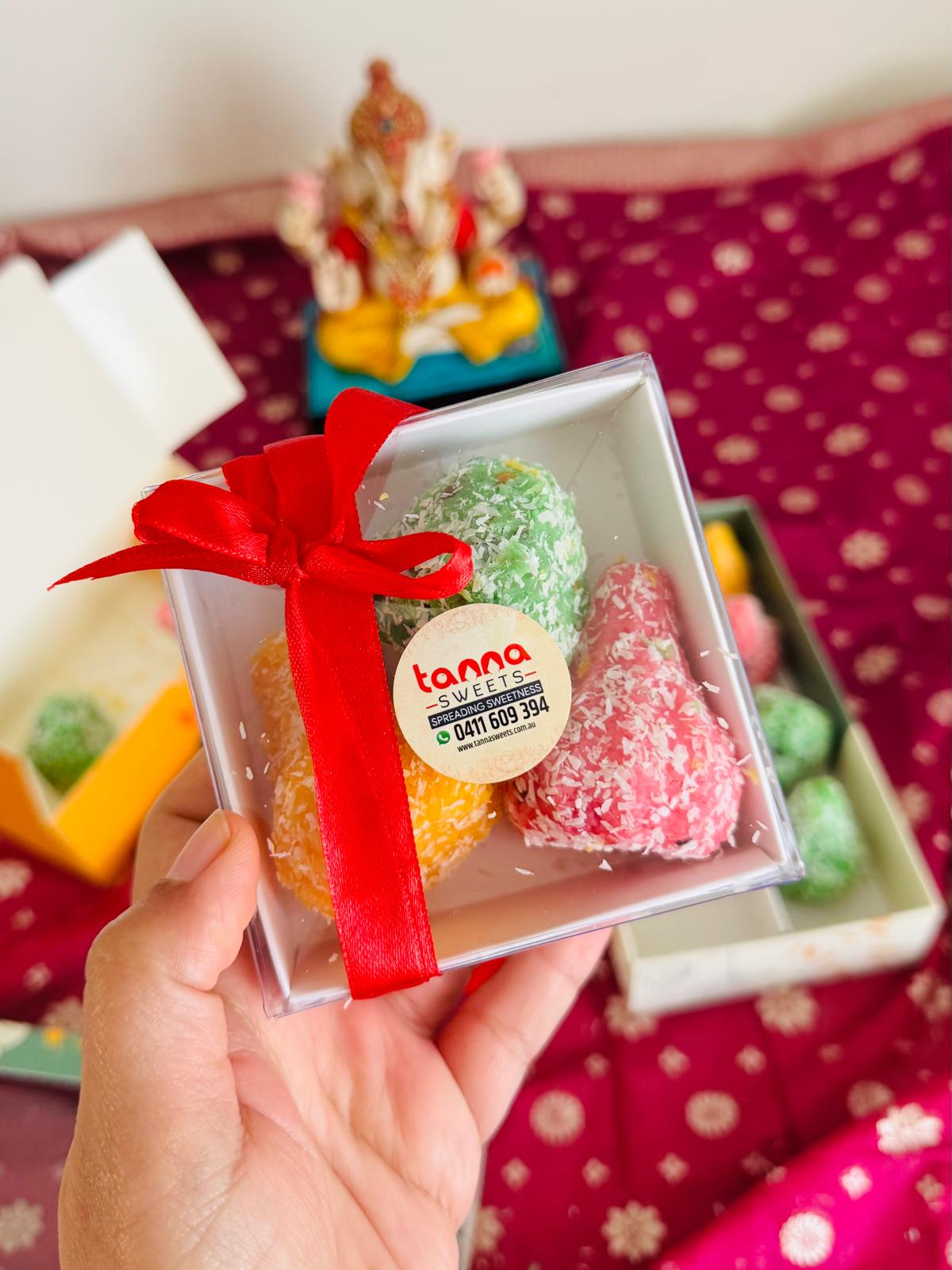 Modak Magic – Assorted Prasad Box for Bappa gift box view 4 of 10 by Tanna Sweets