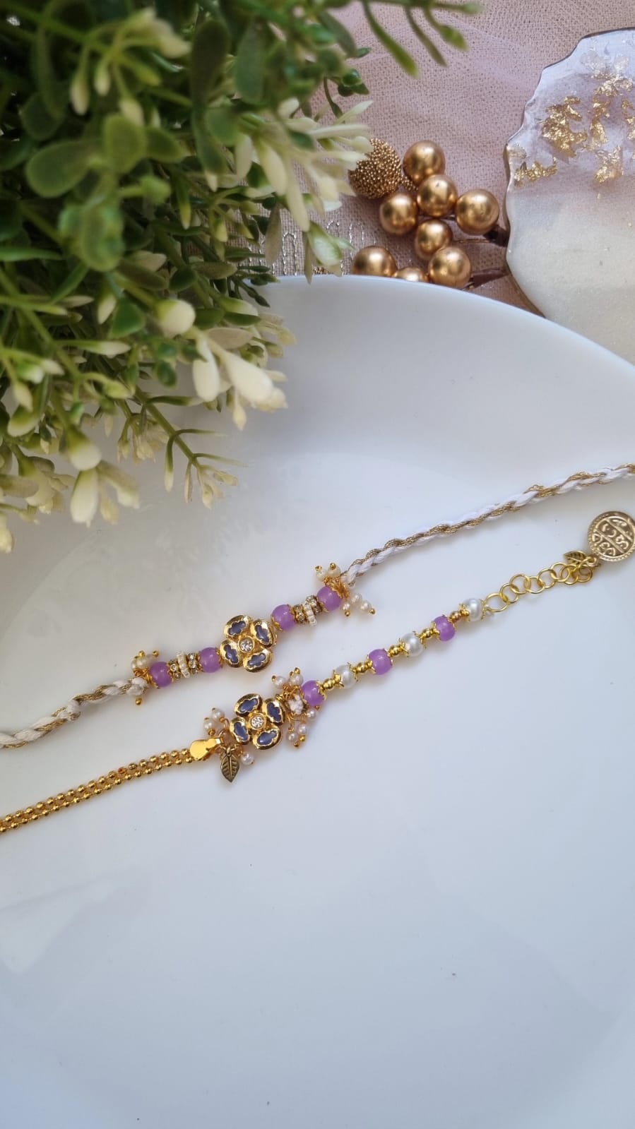 Bhaiya & Bhabhi Rakhi Set – A Celebration of Love & Togetherness | Pretty Little Gifts