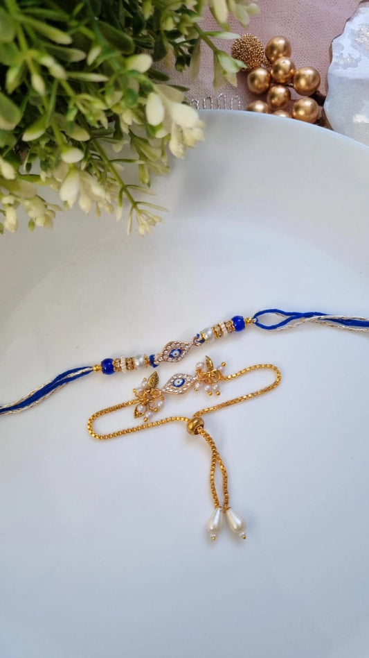 Bhaiya & Bhabhi Rakhi Set – A Celebration of Love & Togetherness | Pretty Little Gifts