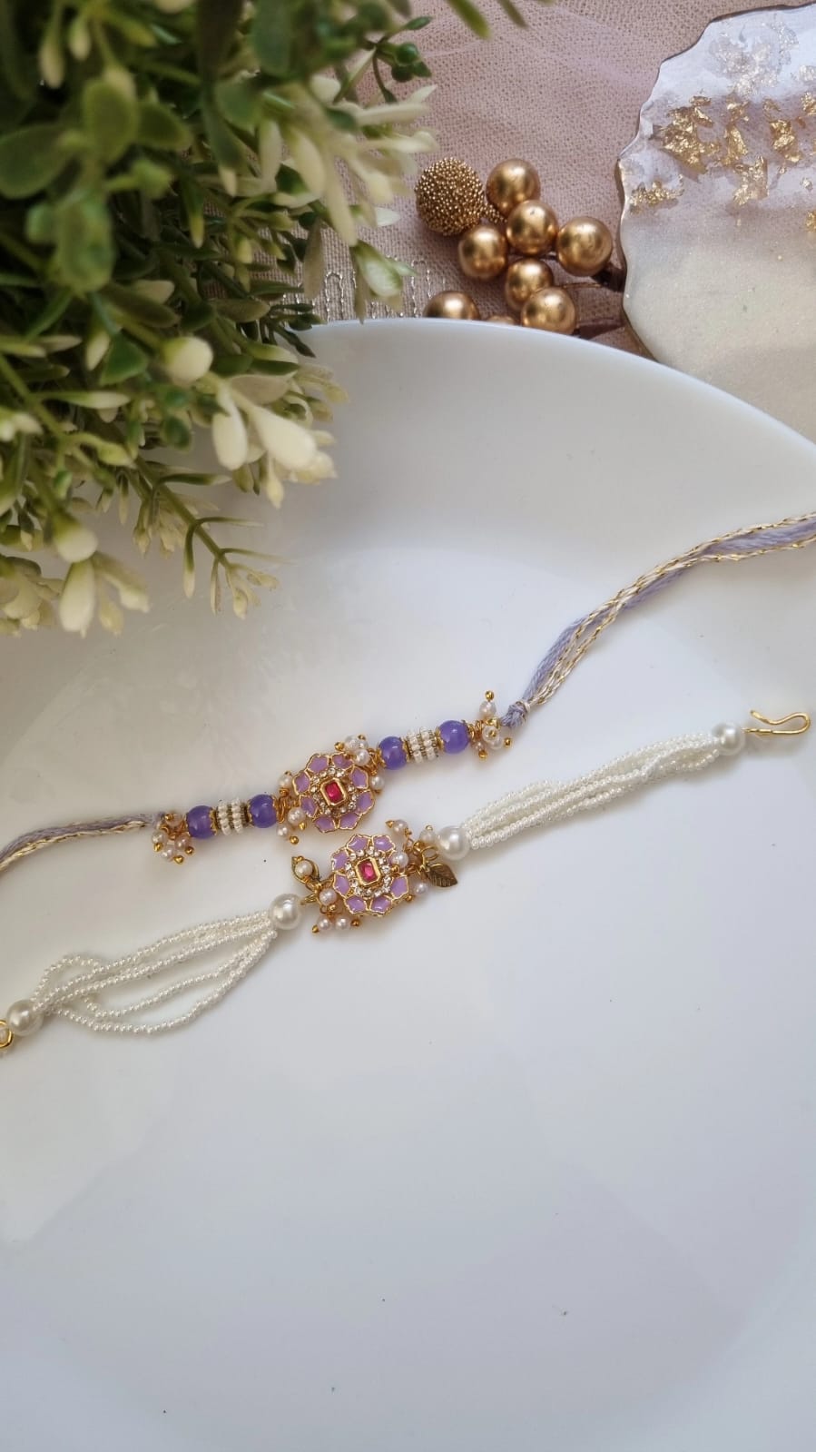 Bhaiya & Bhabhi Rakhi Set – A Celebration of Love & Togetherness | Pretty Little Gifts