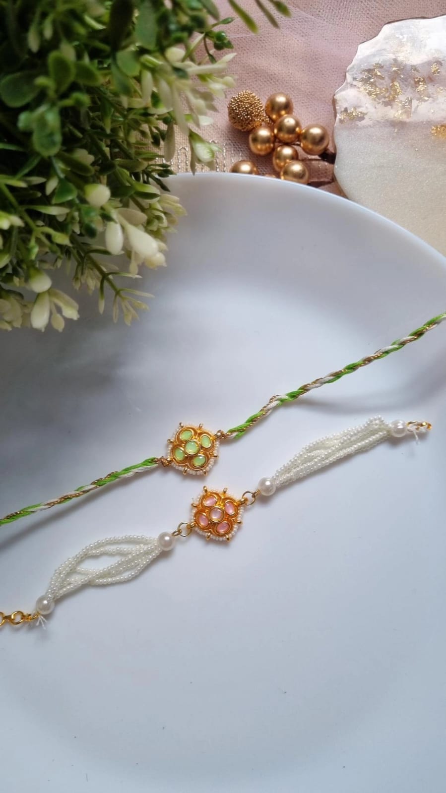 Bhaiya & Bhabhi Rakhi Set – A Celebration of Love & Togetherness | Pretty Little Gifts