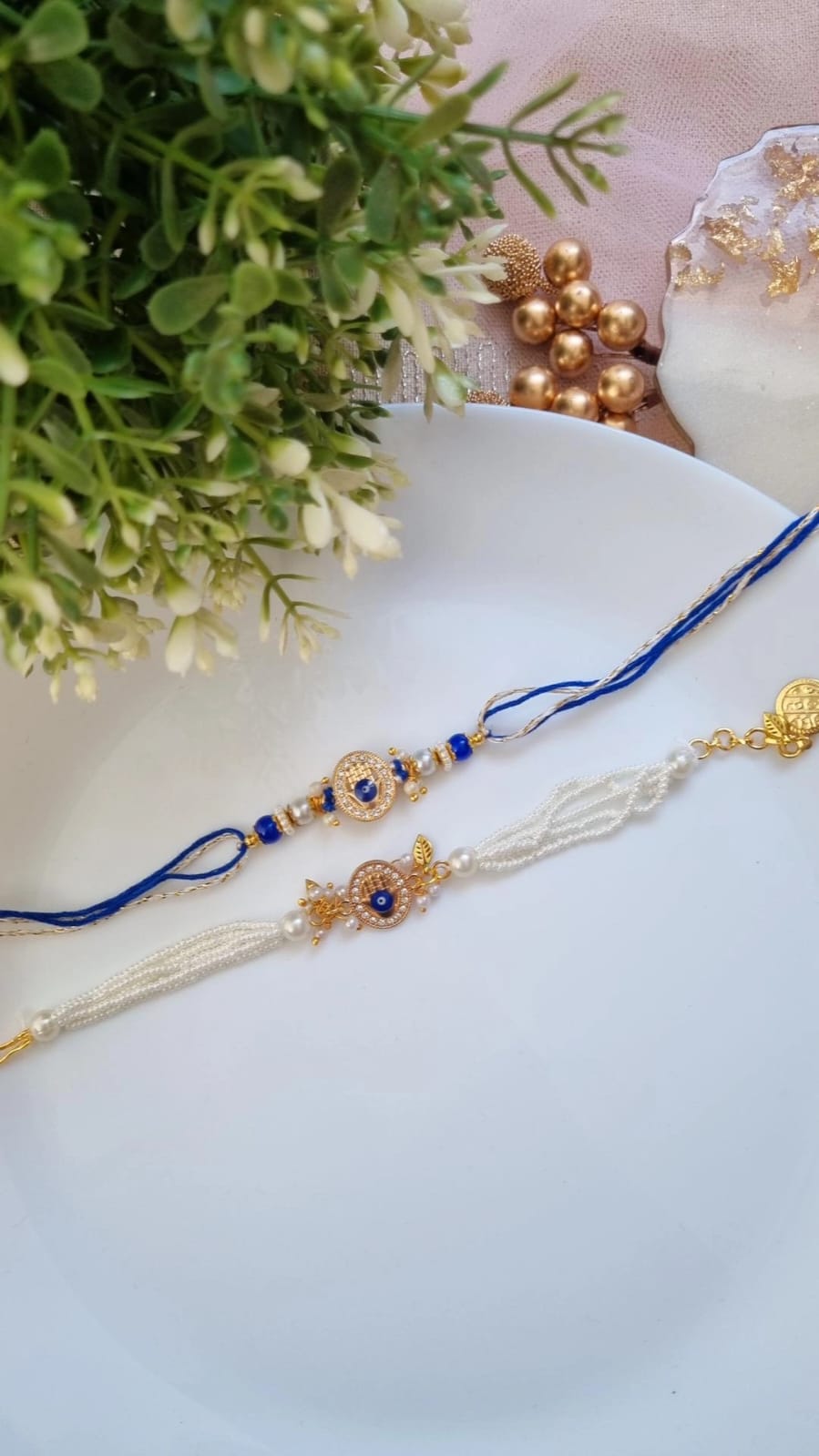 Bhaiya & Bhabhi Rakhi Set – A Celebration of Love & Togetherness | Pretty Little Gifts
