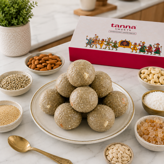Bajra Ladoo (Pearl Millet Laddo)