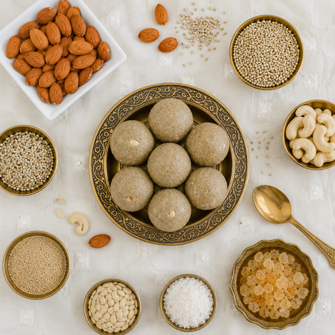 Bajra Ladoo (Pearl Millet Laddo)