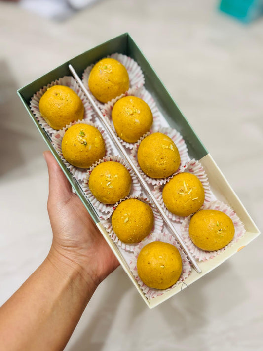 Divine 10 Ladoos Prasad Box