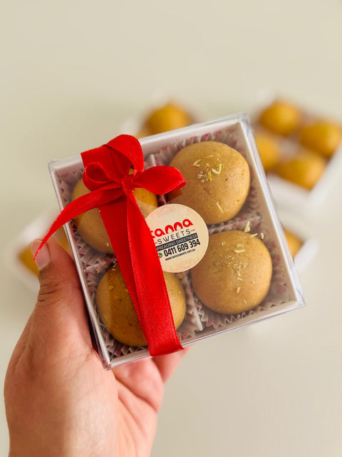 Diwali Special 4 Ladoo Gift Box gift box view 6 of 6 by Tanna Sweets