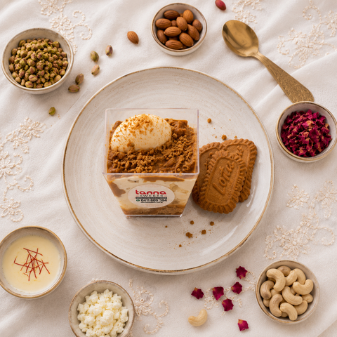 Biscoff Ras Malai Shots