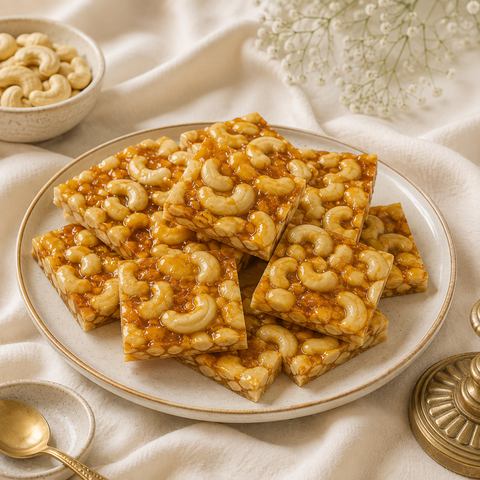 Kaju Brittle / Cashew Chikki