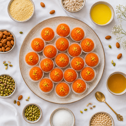 Desi Ghee Motichur Ladoo