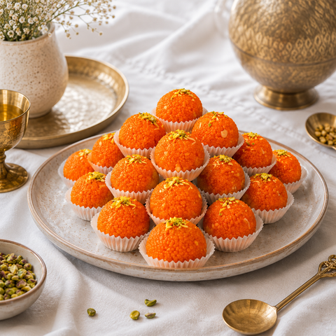 Desi Ghee Motichur Ladoo