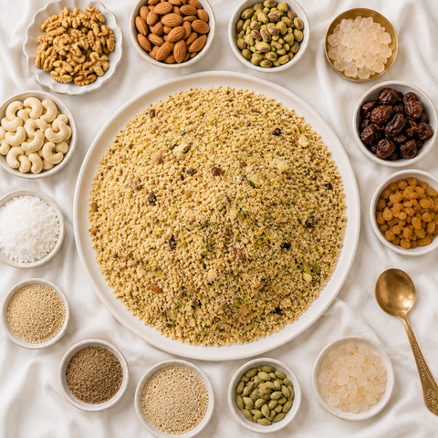 Dry Fruits Phakki (Sindhi Phakki) - No Sugar