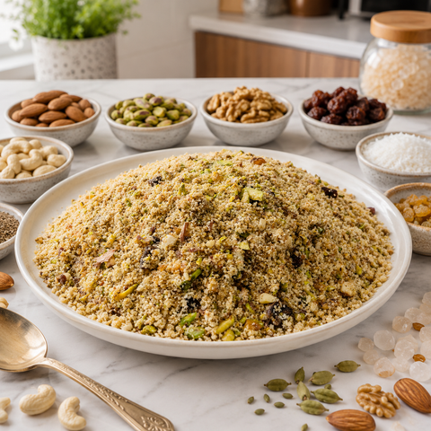 Dry Fruits Phakki (Sindhi Phakki) - No Sugar