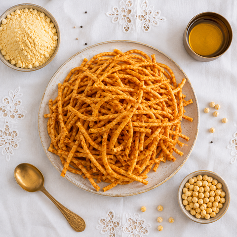 Besan Thick Sev/Gathiya