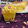 Gujiya Thandai Rabdi Shots