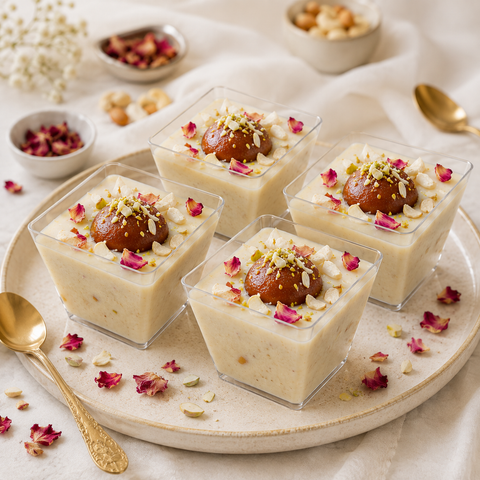 Gulab Jamun Rabdi Shots