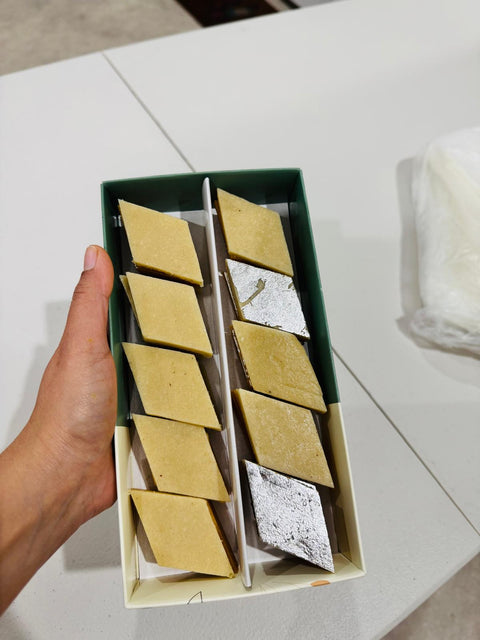 Traditional Indian mithai katli - Last-Minute Rakhi Sweet Box – Pickup Only