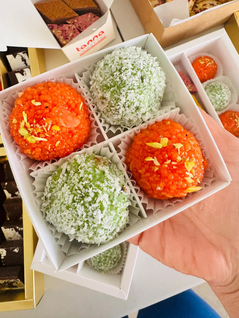 Diwali Special 4 Ladoo Gift Box gift box view 3 of 6 by Tanna Sweets