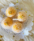 Round Indian sweet ladoos - Diwali Special 10 Ladoos Box – Assorted Flavors