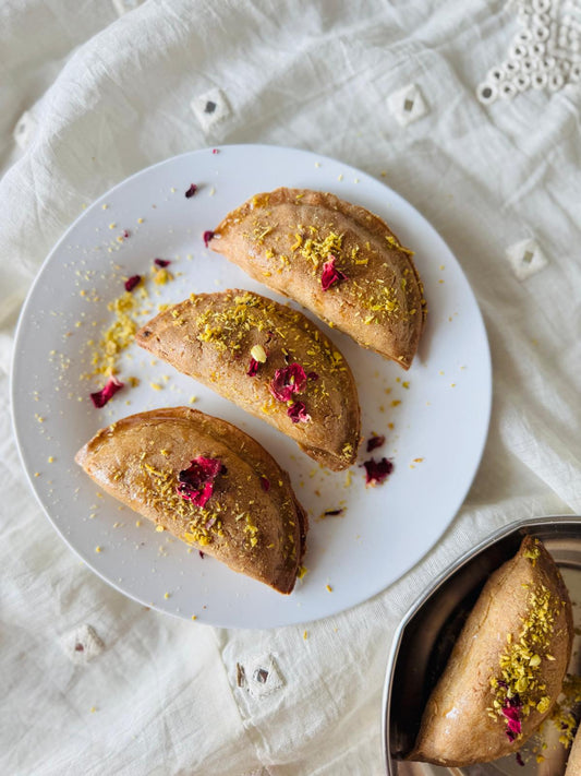 Millet baked Gujiya