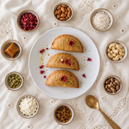 Millet baked Gujiya