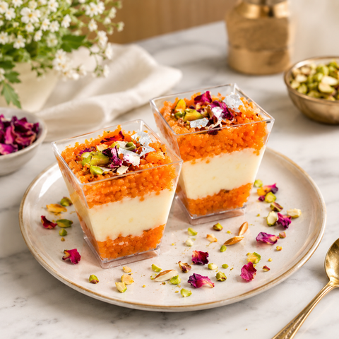 Desi Ghee Motichur Rabdi Shots