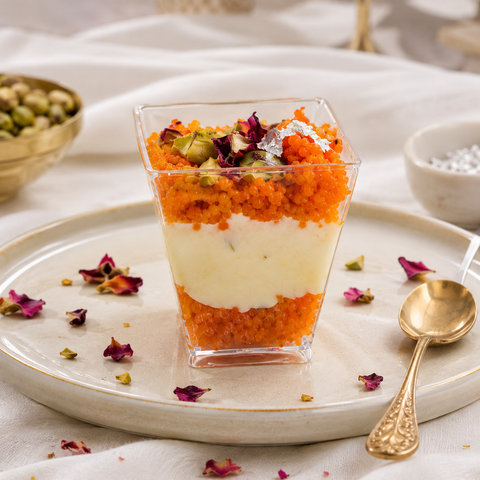 Desi Ghee Motichur Rabdi Shots