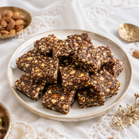Nutty Dates Barfi
