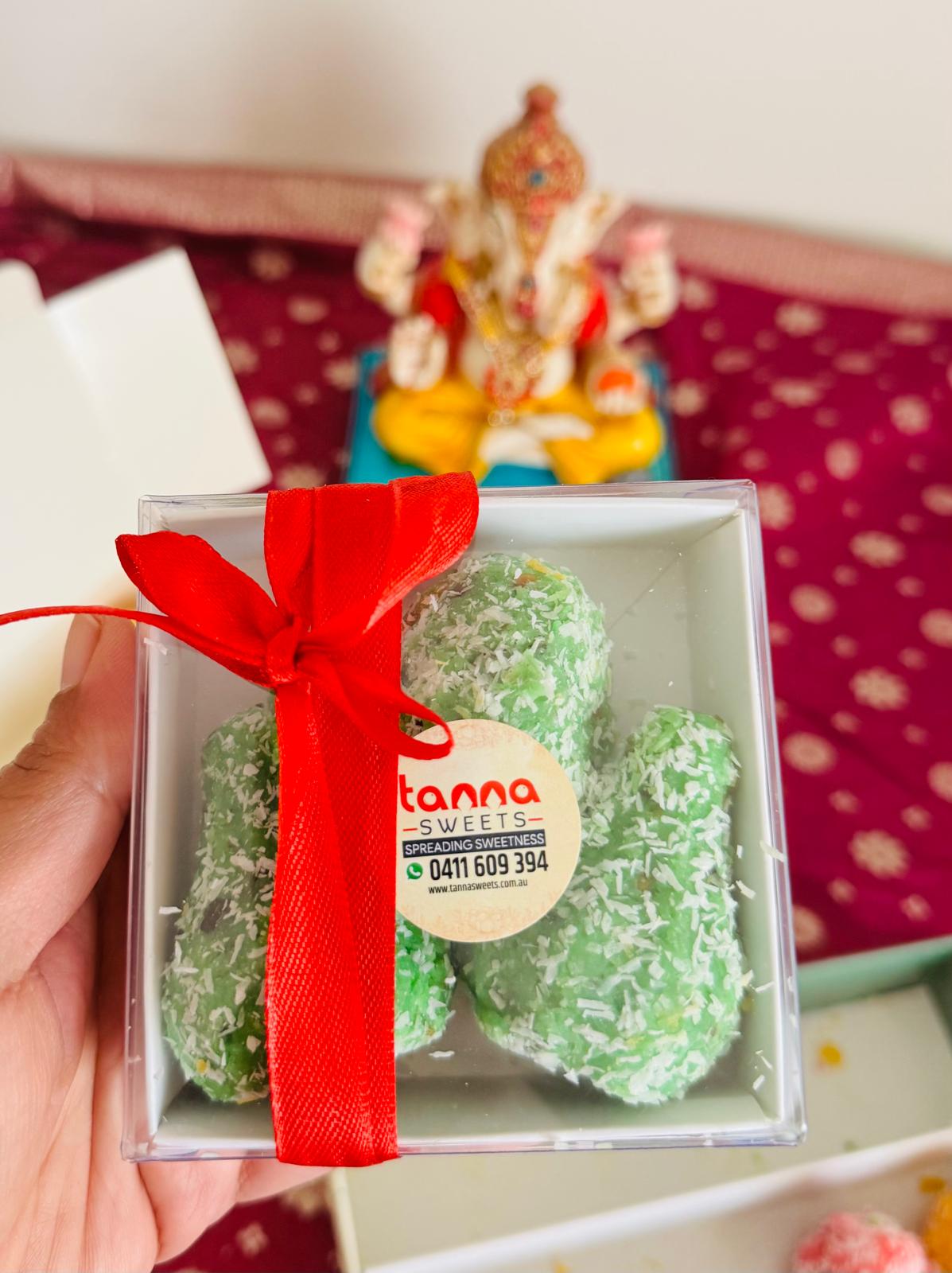 Modak Magic – Assorted Prasad Box for Bappa gift box view 5 of 10 by Tanna Sweets