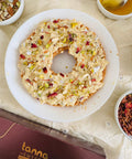 Rich rabdi milk dessert - Ghevar