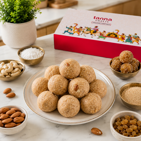 Rajgira Ladoo (Amaranth Millet Laddo)