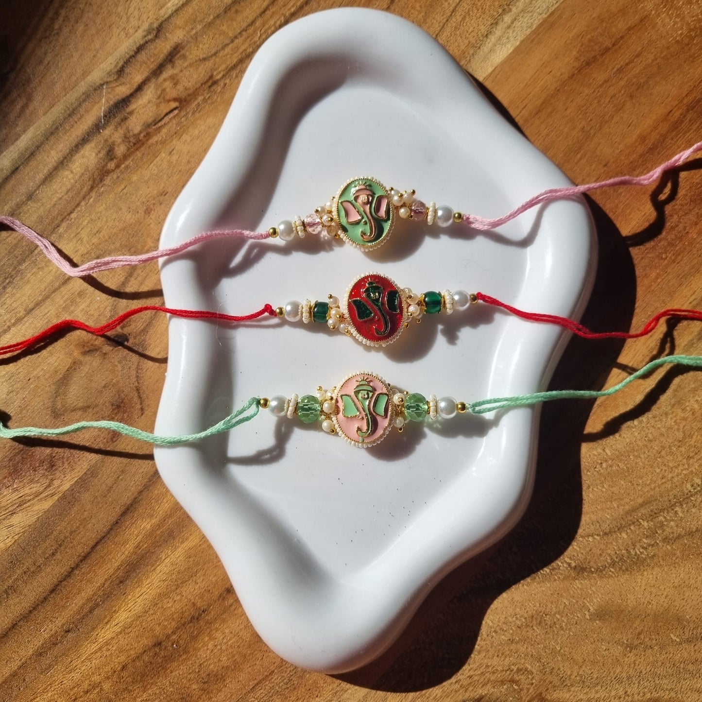 Elegant Rakhi for Bhai – Handcrafted with Love | Pretty Little Gifts