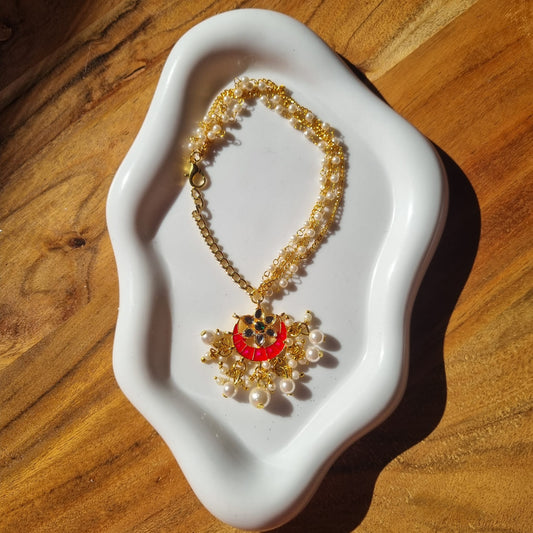Elegant Lumba Rakhi for Bhabhi – Handcrafted with Love