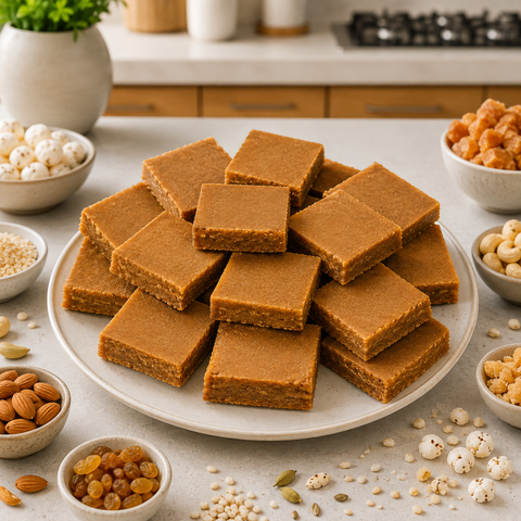Mahudi Special Sukhadi (GudPapdi)