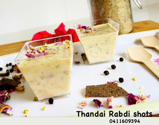 Thandai Rabdi Shots