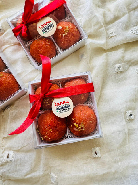 Diwali Special 4 Ladoo Gift Box gift box view 4 of 6 by Tanna Sweets